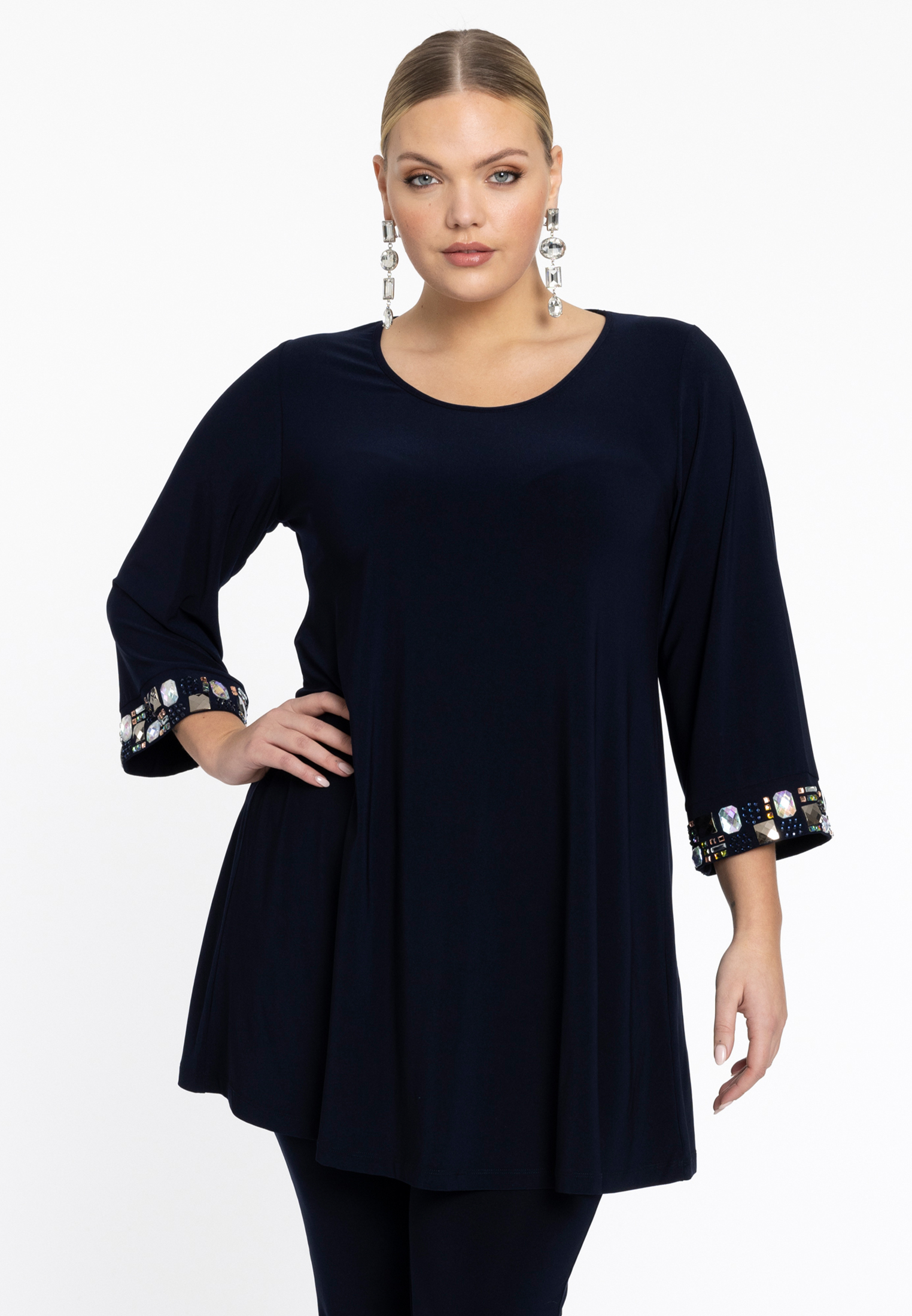 Tunic wide bottom stones DOLCE