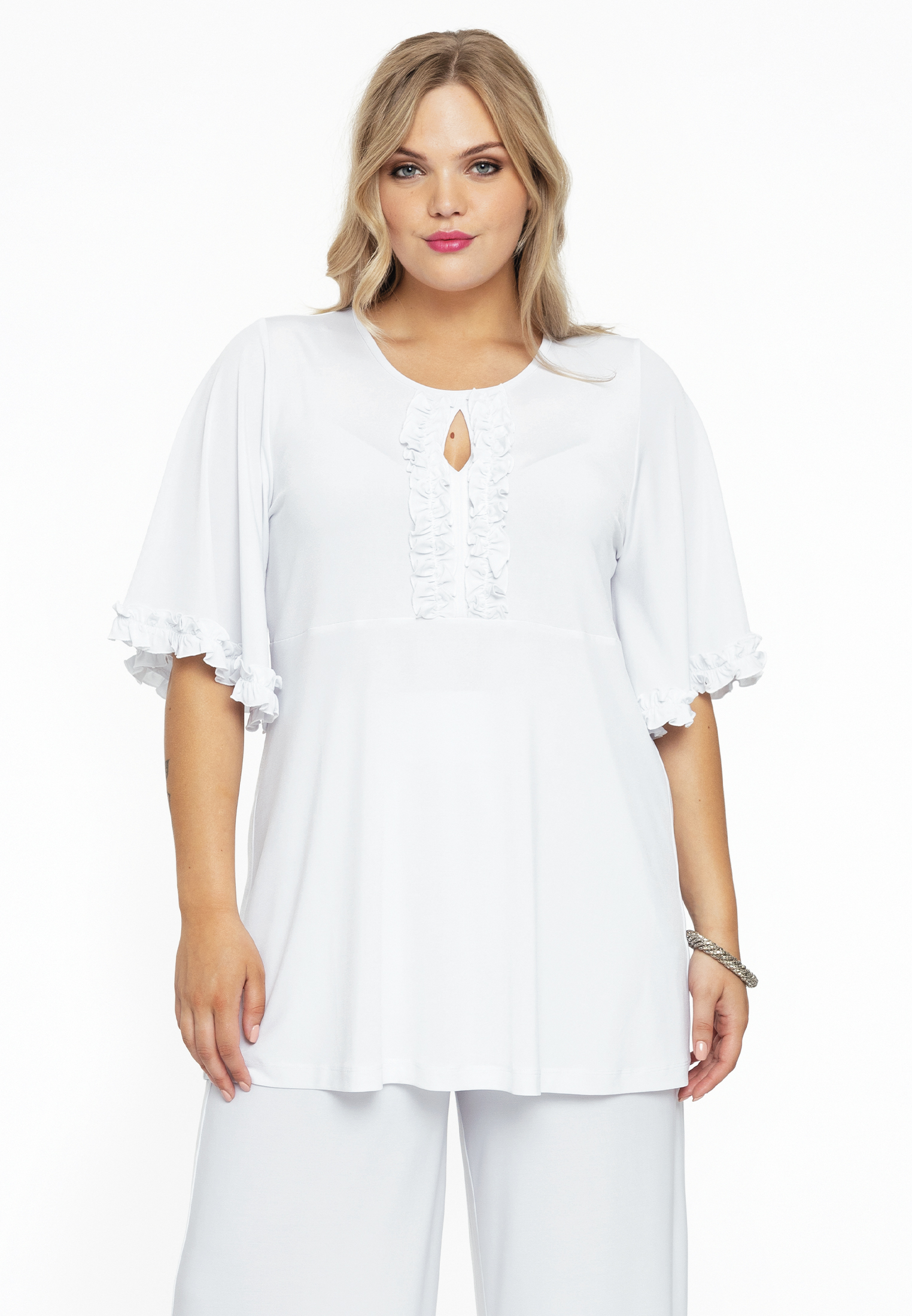 Tuniek flare met ruches DOLCE