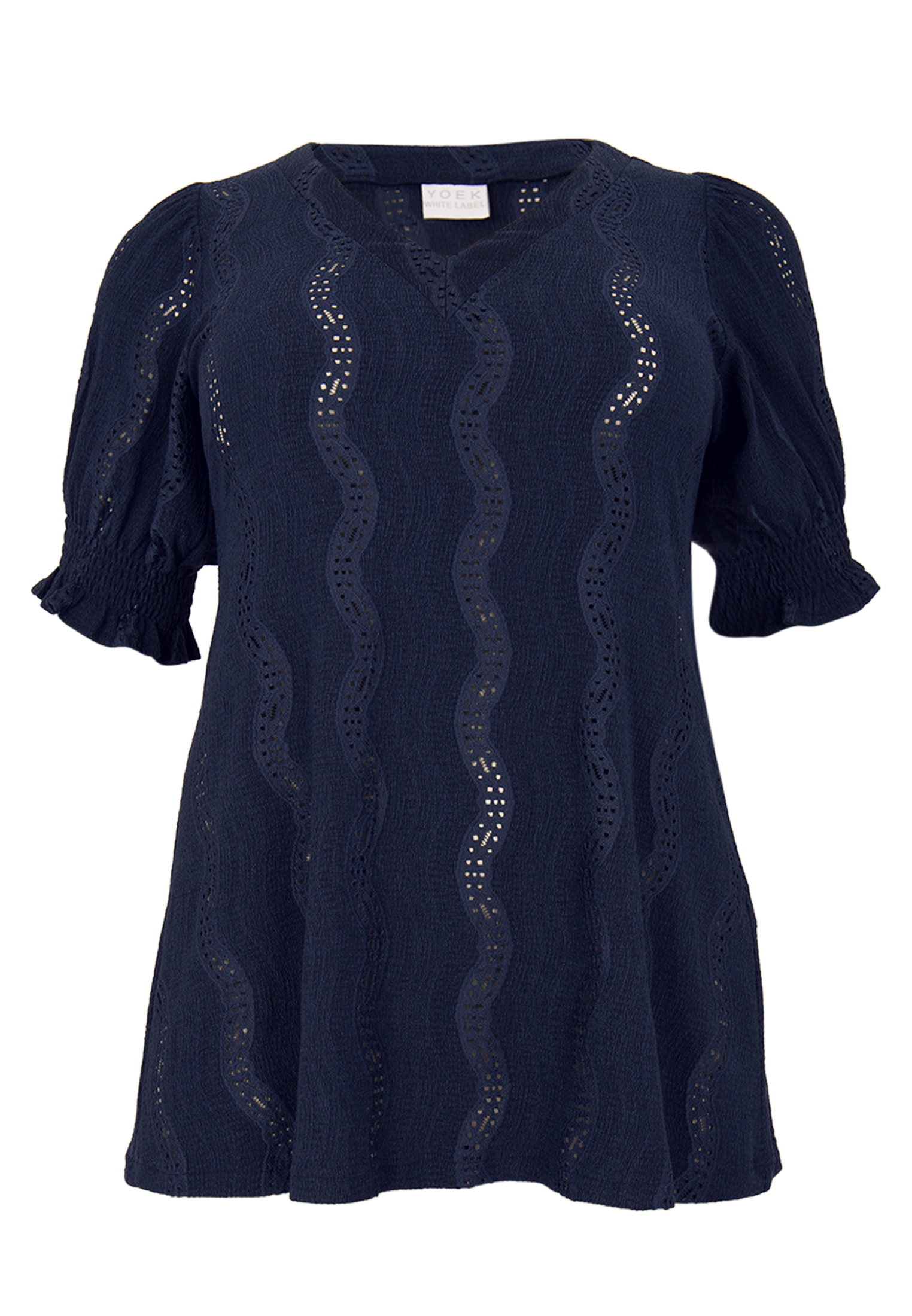 Tunic flare WAVE LACE