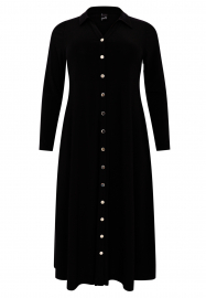 Dress buttoned DOLCE - black 