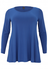 Shirt flare long sleeve DOLCE - black blue