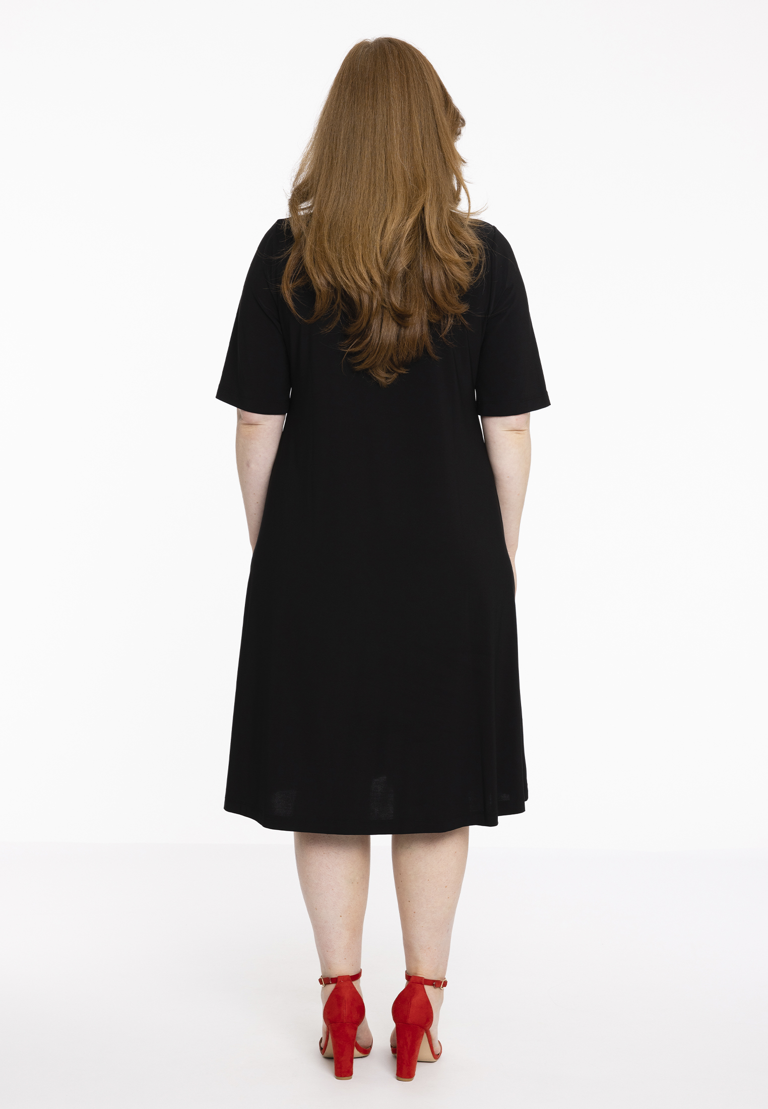 Dress A-line Colorblock DOLCE - black 