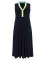 Dress sleeveless colorblock DOLCE - blue