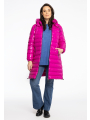 Puff Coat Hooded Short - pink