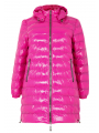 Puff Coat Hooded Short - pink