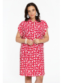 Dress sleeveless PENELOPE - red 