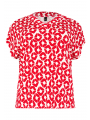 Shirt V-Hals PENELOPE - red 
