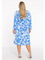 Blouse dress MAJOLICA - light blue