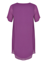 Dress A-line Voile - purple 