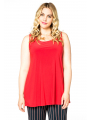 Singlet flare DOLCE - red 