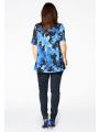 Tunic flare ORCHIDEE - blue