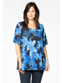 Tunic flare ORCHIDEE - blue