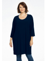 Tunic wide straight DOLCE - black green blue