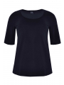 Shirt relax ORGANIC COTTON - white black blue