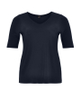 Shirt relax v short sl DOLCE - black blue