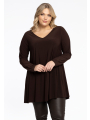 Tunic Swing DOLCE - black red purple brown blue