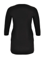 Shirt straight paillet DOLCE - black 
