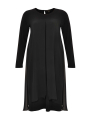 Dress chiffon layer DOLCE - black 