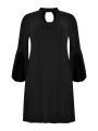 Dress DOLCE plissé - black 