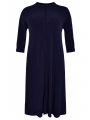 Blouse-dress buttoned DOLCE - black blue