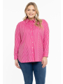 Blouse buttoned EQUAL STRIPE - blue pink