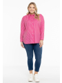 Blouse buttoned EQUAL STRIPE - blue pink