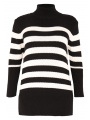 Pullover Breton Stripe - black 