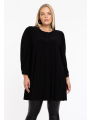 Tunic Wide Bottom Puff Sleeve DOLCE - black 